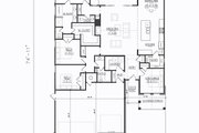 Traditional Style House Plan - 4 Beds 2.5 Baths 2097 Sq/Ft Plan #1098-10 