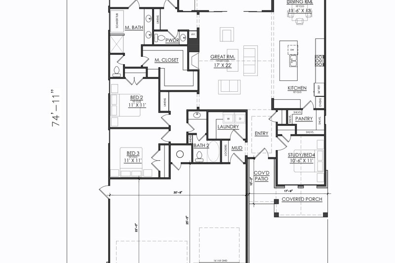 Dream House Plan - Exterior - Front Elevation 5 for Traditional House Plan #1098-10 - 4 bed, 2.5 bath