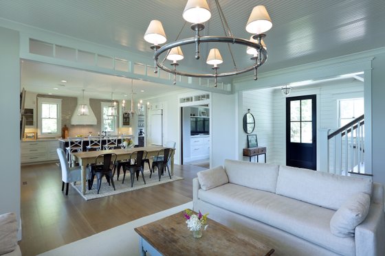 Interior - Family Room for Farmhouse House Plan #928-391 - 4 bed, 3.5 bath