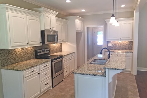 Interior - Kitchen for European House Plan #430-122 - 3 bed, 2 bath