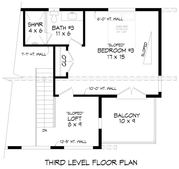 Contemporary Floor Plan - Other Floor Plan #932-1226