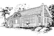 Cabin Style House Plan - 2 Beds 2 Baths 1065 Sq/Ft Plan #942-59 