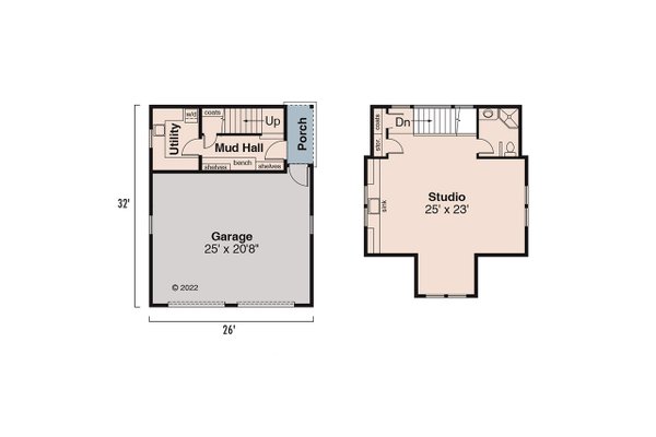 Home Plan - Floor Plan - Other Floor for Craftsman House Plan #124-556 - 3 bed, 3.5 bath