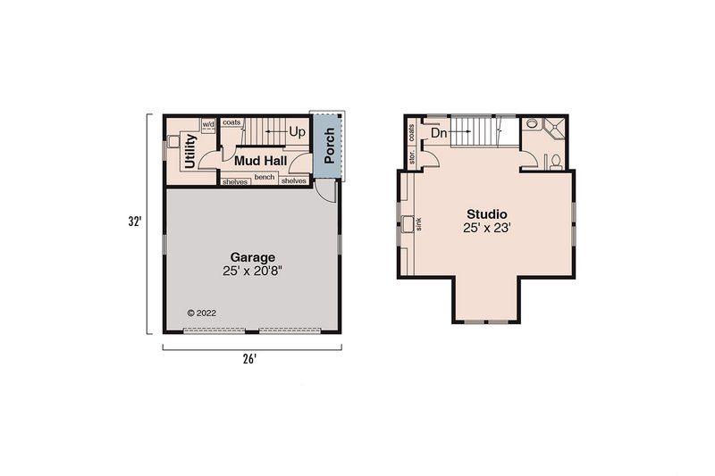 Home Plan - Floor Plan - Other Floor for Craftsman House Plan #124-556 - 3 bed, 3.5 bath
