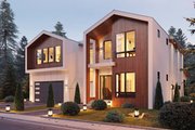 Contemporary Style House Plan - 5 Beds 4.5 Baths 3707 Sq/Ft Plan #1066-173 