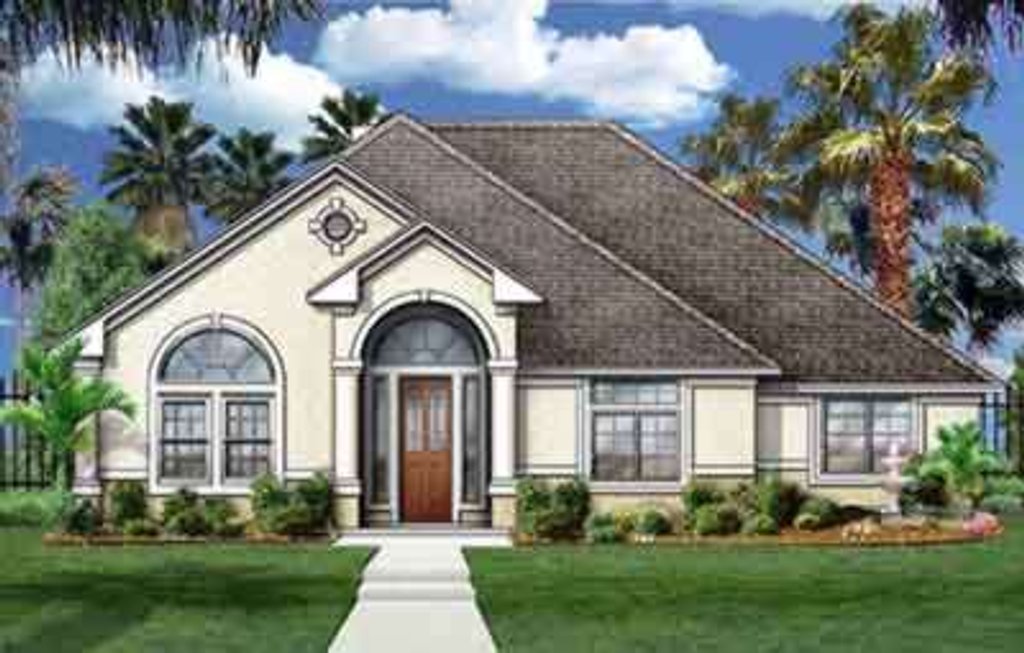 Exterior - Front Elevation 2 for Traditional House Plan #84-179 - 3 bed, 2 bath