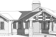 Craftsman Style House Plan - 3 Beds 2 Baths 2142 Sq/Ft Plan #895-141 