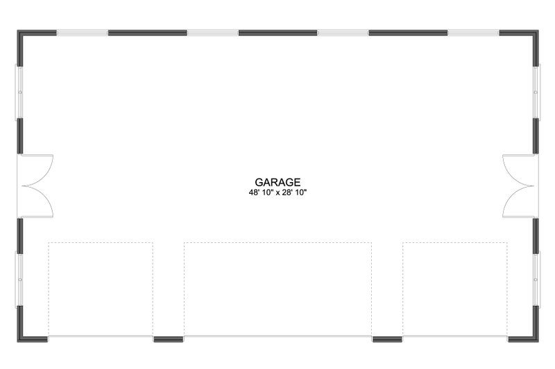 Dream House Plan - Floor Plan - Main Floor for Traditional House Plan #1060-242, 0 bath