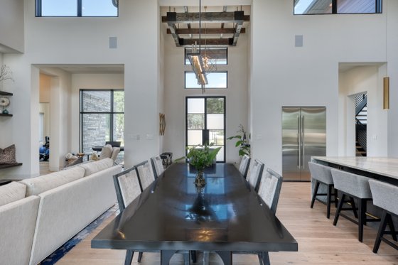 Interior - Dining Room for Modern House Plan #1110-39 - 5 bed, 4.5 bath