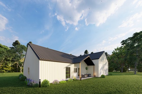 Barndominium Exterior - Other Elevation Plan #1107-25