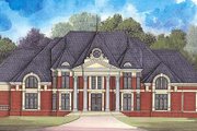 Classical Style House Plan - 4 Beds 4 Baths 8100 Sq/Ft Plan #119-321 