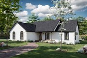 Farmhouse Style House Plan - 3 Beds 2 Baths 1515 Sq/Ft Plan #30-311 Exterior 