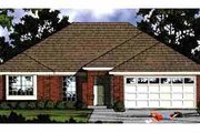 Traditional Style House Plan - 3 Beds 2 Baths 1383 Sq/Ft Plan #40-155 