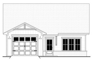Exterior - Front Elevation 4 for Traditional House Plan #430-385 - 2 bed, 2 bath