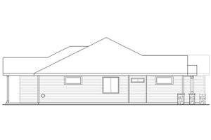 Exterior - Other Elevation for Craftsman House Plan #124-1031 - 3 bed, 2 bath
