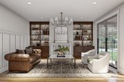 Modern Style House Plan - 4 Beds 3.5 Baths 2790 Sq/Ft Plan #455-565 