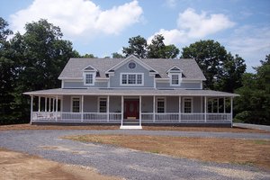 Exterior - Front Elevation 3 for Farmhouse House Plan #56-238 - 3 bed, 2.5 bath
