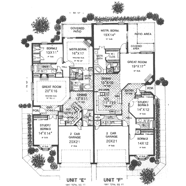 Tudor Floor Plan - Main Floor Plan #310-468