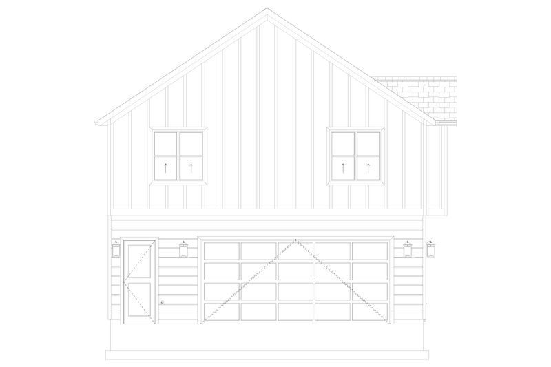 Home Plan - Exterior - Front Elevation 5 for Traditional House Plan #1060-500 - 2 bed, 1.5 bath