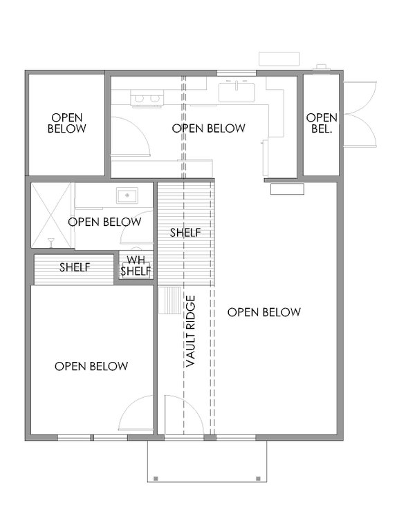 Modern Floor Plan - Other Floor Plan #1105-10