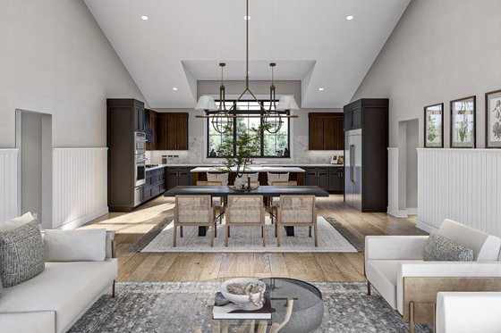 Interior - Other for Barndominium House Plan #455-613 - 3 bed, 3 bath