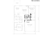 Traditional Style House Plan - 3 Beds 2 Baths 1603 Sq/Ft Plan #20-2358 