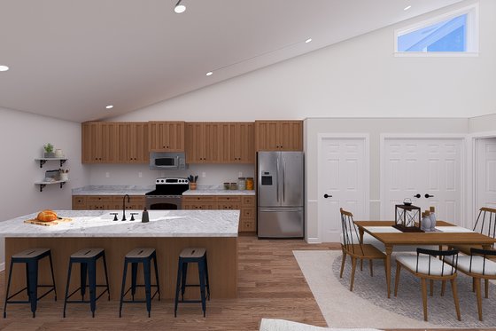 Interior - Other 1 for Barndominium House Plan #1060-264 - 2 bed, 2.5 bath