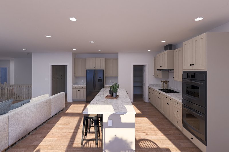 House Blueprint - Interior - Kitchen 1 for Farmhouse House Plan #1060-361 - 4 bed, 3.5 bath