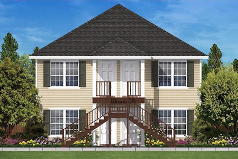 Dream House Plan - Traditional Exterior - Front Elevation Plan #430-30