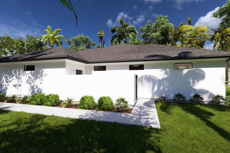 House Plan Design - Exterior - Other Elevation for Contemporary House Plan #1069-42 - 3 bed, 2.5 bath