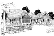 Country Style House Plan - 4 Beds 3 Baths 2252 Sq/Ft Plan #20-2041 