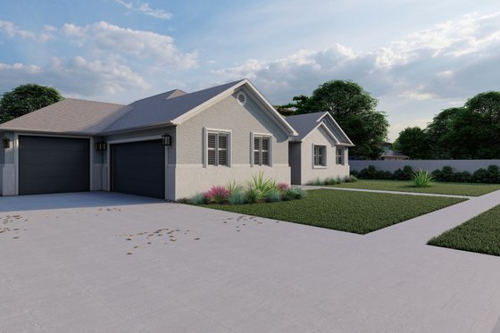 Exterior - Front Elevation 4 for Traditional House Plan #1060-172 - 3 bed, 2 bath