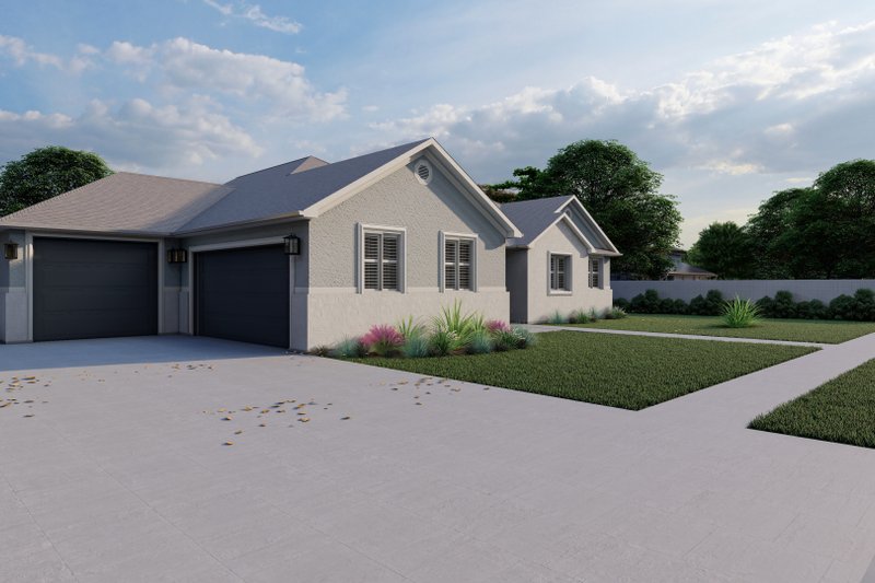 Home Plan - Exterior - Front Elevation 4 for Traditional House Plan #1060-172 - 3 bed, 2 bath