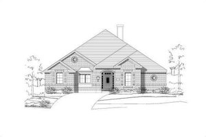 Traditional Exterior - Front Elevation Plan #411-227