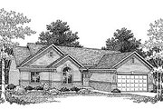 Traditional Style House Plan - 3 Beds 2 Baths 1544 Sq/Ft Plan #70-145 