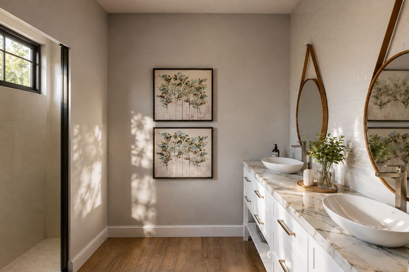 Architectural House Design - Interior - Master Bathroom for Traditional House Plan #1064-502 - 7 bed, 4.5 bath