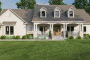 Country Style House Plan - 4 Beds 3 Baths 2373 Sq/Ft Plan #17-421 