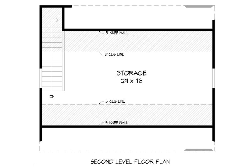 House Plan Design - Floor Plan - Upper Floor for Traditional House Plan #932-448, 0 bath