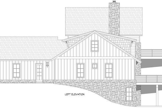 Exterior - Other Elevation for Contemporary House Plan #932-1170 - 4 bed, 4 bath
