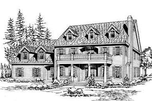 Traditional Exterior - Front Elevation Plan #132-171