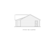 Ranch Style House Plan - 3 Beds 2 Baths 1140 Sq/Ft Plan #54-663 
