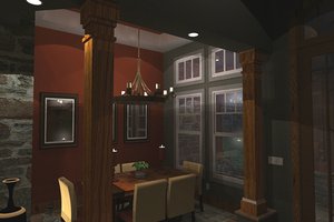 Interior - Dining Room 3 for Craftsman House Plan #120-162 - 3 bed, 2.5 bath