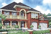 Mediterranean Style House Plan - 5 Beds 5.5 Baths 4465 Sq/Ft Plan #930-289 