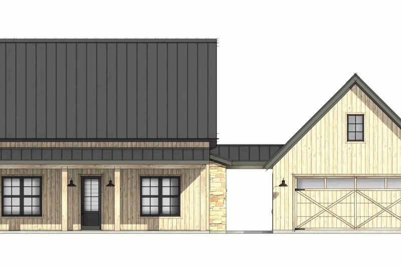 Architectural House Design - Exterior - Front Elevation 7 for Farmhouse House Plan #1096-159 - 3 bed, 2.5 bath