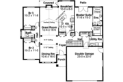 House Plan - 3 Beds 2 Baths 1626 Sq/Ft Plan #126-129 