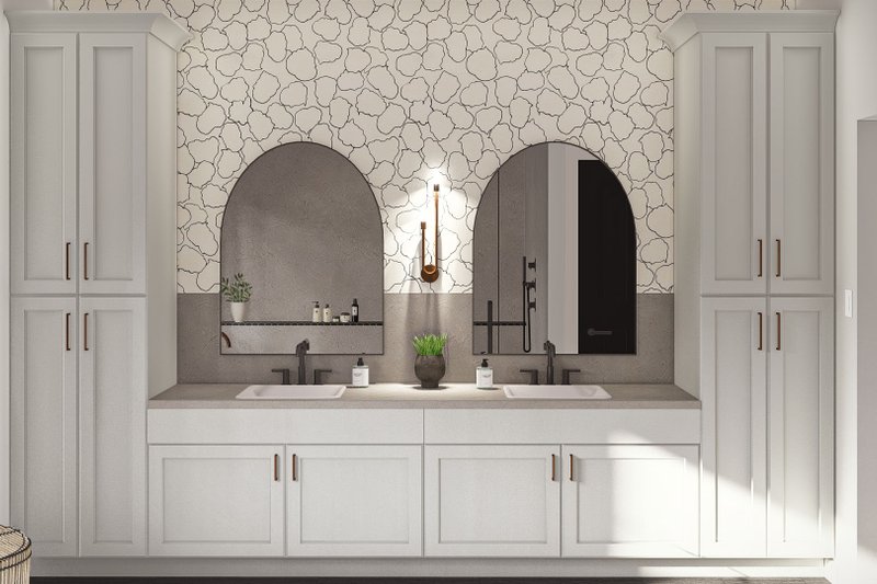 Dream House Plan - Interior - Master Bathroom 1 for Modern House Plan #455-444 - 4 bed, 3.5 bath