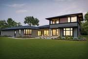 Contemporary Style House Plan - 4 Beds 4 Baths 3882 Sq/Ft Plan #48-1004 