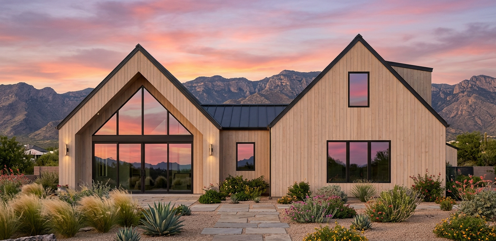 Exterior - Front Elevation 2 for Modern House Plan #1096-196 - 3 bed, 2.5 bath