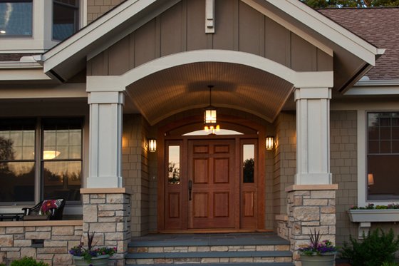 Exterior - Front Elevation 6 for Craftsman House Plan #51-556 - 4 bed, 3.5 bath