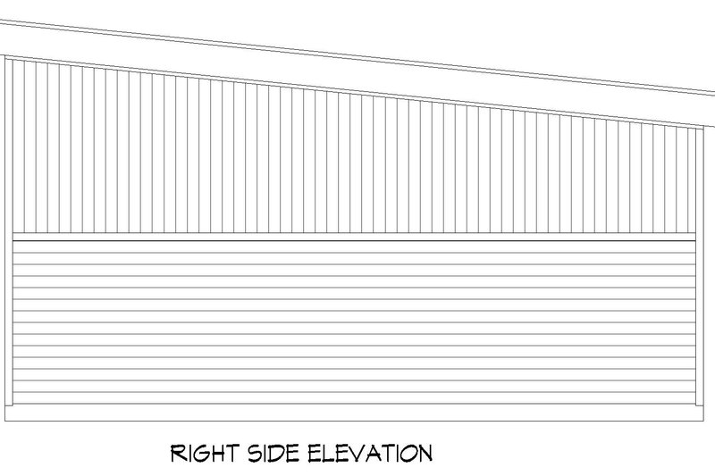 Home Plan - Exterior - Other Elevation 1 for Contemporary House Plan #932-952, 0 bath